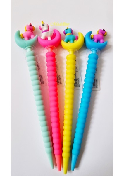 4 Adet Unicorn Magic 07 Uçlu Kalem