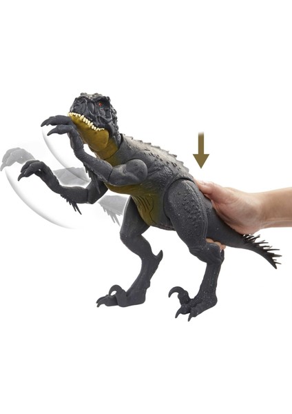 Saldırgan Dövüşçü Dinozor Figürü, Hareketli Eklemleri, Vuruş ve Kuyruk Savurma Özellikleri ve Kükreme Sesi Ile, 4 Yaş ve Üzeri HBT41 modelleri