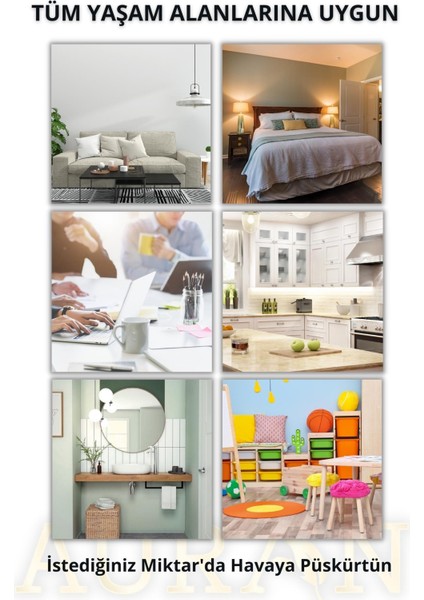 Pudra Parfümlü Oda ve Çamaşır Spreyi Ortam ve Kumaş Kokusu Powder Room Spray 250ml modelleri