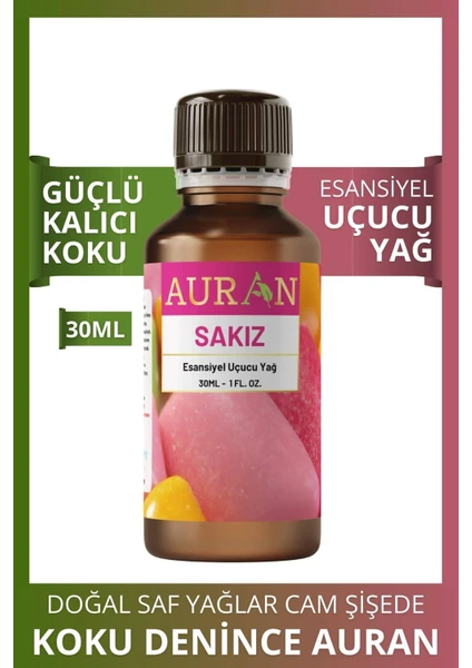 Sakız Esansiyel Uçucu Koku Yağı Ortam Kokusu Doğal Yağ Sihirli Küre Hobi Esansı 30ml