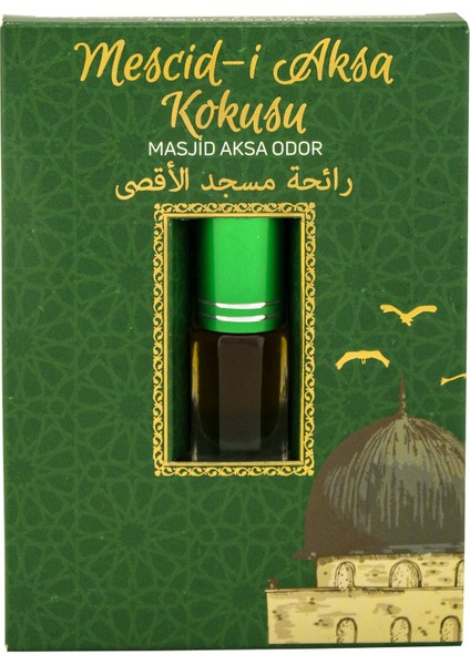 Kabe Örtüsü Kokusu Medine Ravza Kokusu Mescidi Aksa Kokusu ve Uhud Kokusu Alkolsüz Esans 3ml