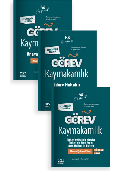 Görev Kaymakamlık Mevzuat Çalışma Kitabı