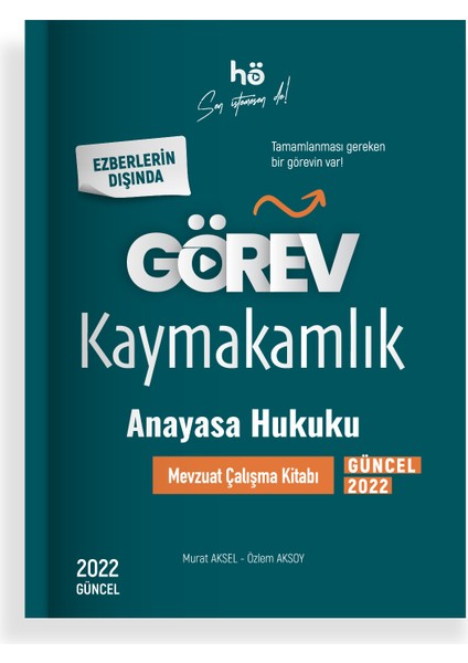 Görev Kaymakamlık Mevzuat Çalışma Kitabı