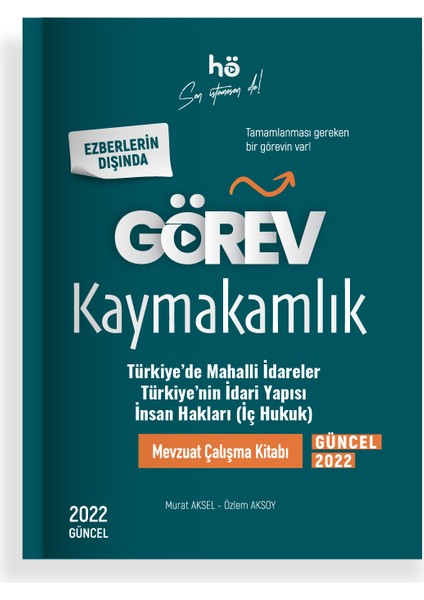 Görev Kaymakamlık Mevzuat Çalışma Kitabı