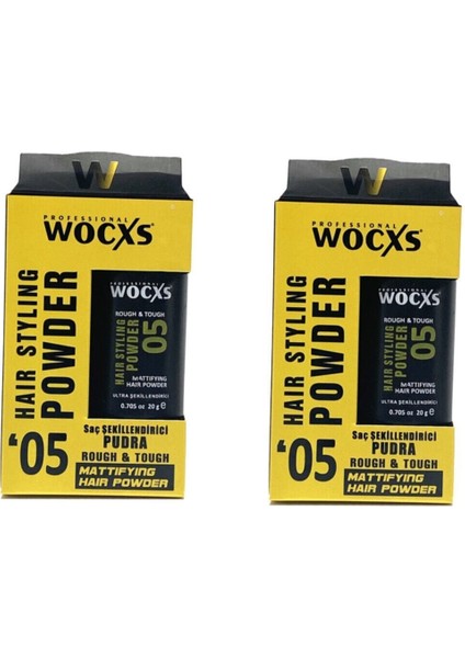 2'Li Saç Şekillendirici Pudra Wax 05 20 Gr