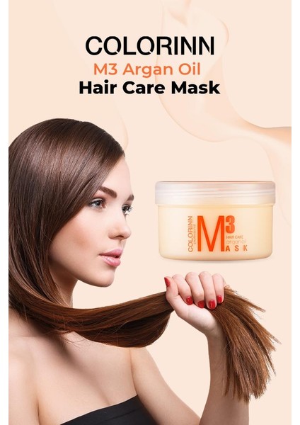 M3 Argan Oil Hair Care Mask 500 Ml