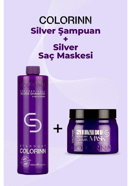 1000 Ml Silver Şampuan+Silver Maske 500 Ml