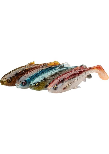 Savage Gear 3D River Roach 8 cm 5 gr Clear Water Mix 4 Adet