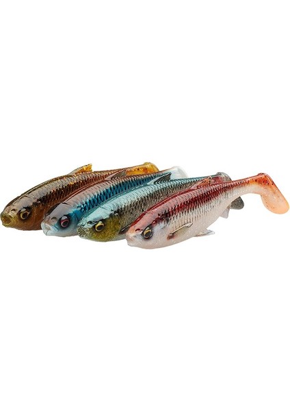 Savage Gear 3D River Roach 10 cm 10 gr Clear Water Mix 4 Adet