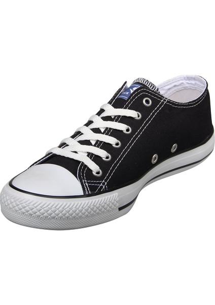 Kadın Bez Siyah-Beyaz Kanvas Ayakkabı 221-1842ZN 100 modelleri