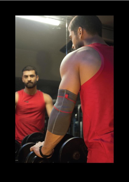 Örme Silikon Destekli Dirseklik L