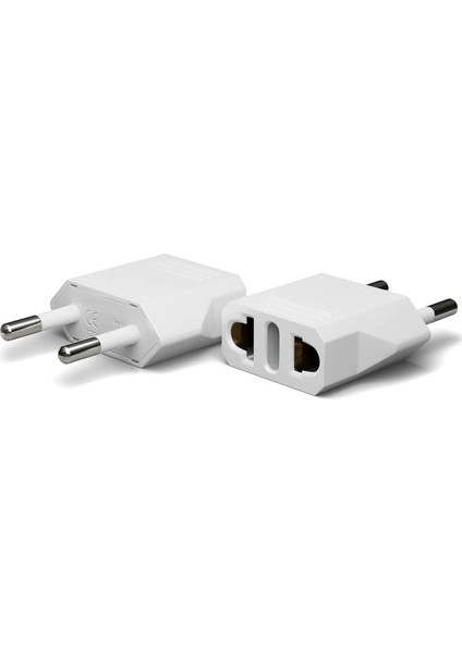 Amerikan Priz Dönüştürücü Abd'den Avrupa'ya Fiş Adaptörü Fiş Çevirici Uç Abd Plug