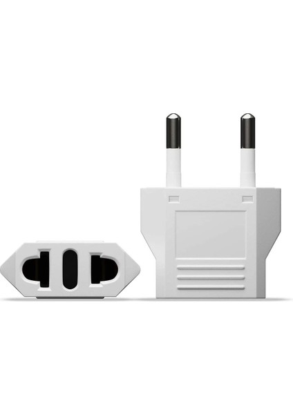 Amerikan Priz Dönüştürücü Abd'den Avrupa'ya Fiş Adaptörü Fiş Çevirici Uç Abd Plug