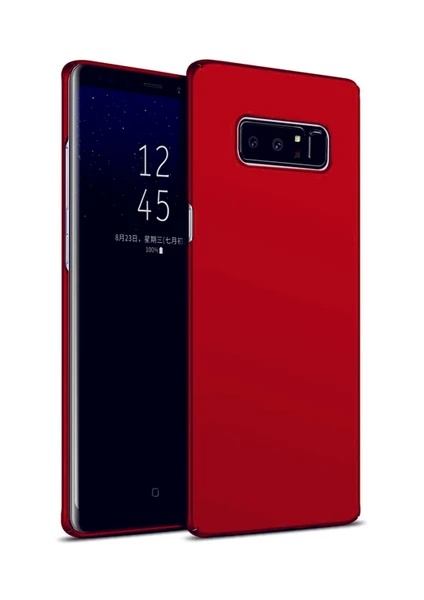 Samsung Galaxy Note 8 Kılıf Kamera Korumalı Silikon Rubber Arka Kapak