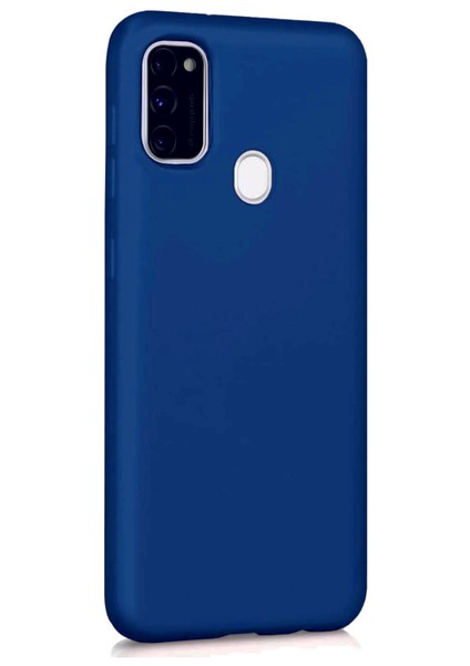 Samsung Galaxy M30S Kılıf Kamera Korumalı Silikon Rubber Arka Kapak