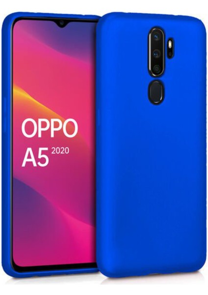 Oppo A9 2020 Kılıf Kamera Korumalı Silikon Rubber Arka Kapak