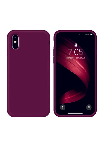 iPhone x Kılıf Kamera Korumalı Silikon Rubber Arka Kapak