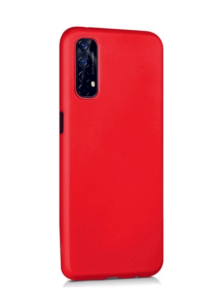 Realme 7 Kılıf Kamera Korumalı Silikon Rubber Arka Kapak