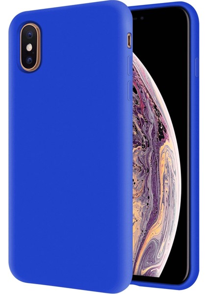 iPhone Xs Kılıf Kamera Korumalı Silikon Rubber Arka Kapak