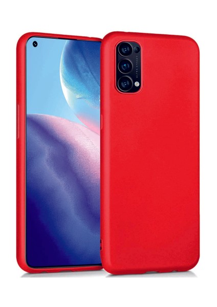 Oppo Reno 5 Kılıf Kamera Korumalı Silikon Rubber Arka Kapak