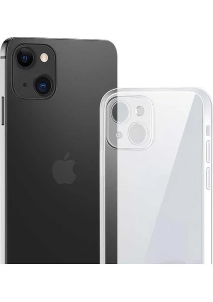 iPhone 13 Kılıf Kamera Korumalı Silikon Rubber Arka Kapak