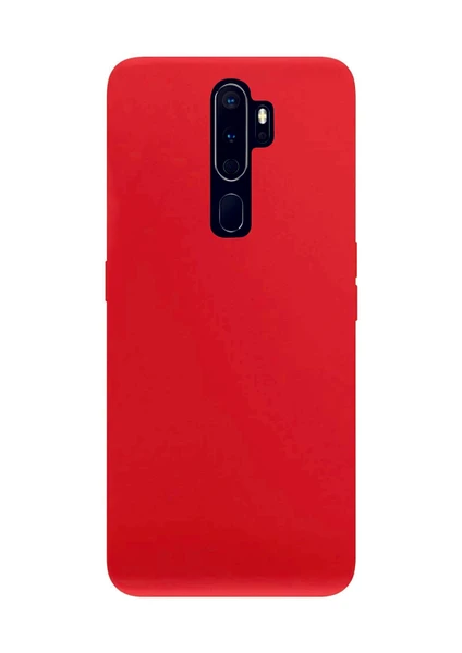 Oppo A9 2020 Kılıf Kamera Korumalı Silikon Rubber Arka Kapak