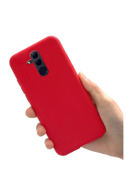 Huawei Mate 20 Lite Kılıf Kamera Korumalı Silikon Rubber Arka Kapak