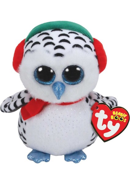 Beanie Boos Kar Kıyafetli Baykuş 25 cm