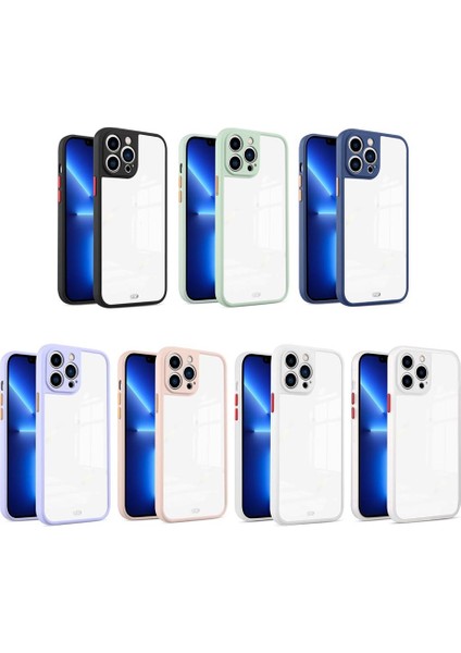 iPhone 13 Pro Max Şeffaf Için Iki Renkli Tpu Telefon Kılıfı (Yurt Dışından) fiyatları
