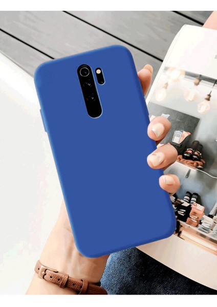 Xiaomi Redmi Note 8 Pro Kılıf Kamera Korumalı Silikon Rubber Arka Kapak