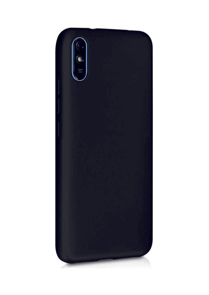 Xiaomi Redmi 9A Kılıf Kamera Korumalı Silikon Rubber Arka Kapak