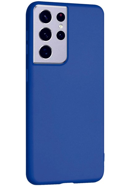 Samsung Galaxy S21 Ultra Kılıf Kamera Korumalı Silikon Rubber Arka Kapak