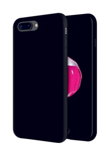 iPhone 8 Plus Kılıf Kamera Korumalı Silikon Rubber Arka Kapak