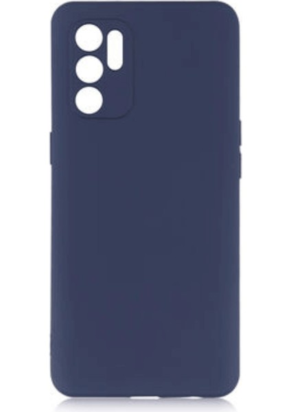 Oppo Reno 6 Kılıf Kamera Korumalı Silikon Rubber Arka Kapak
