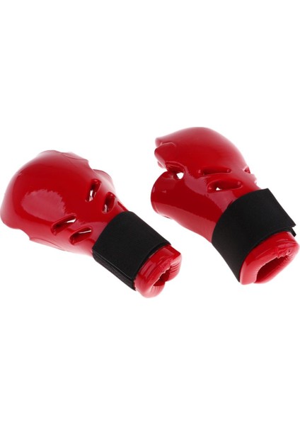 Dövüş Sanatları Eldivenleri Karate Taekwondo Boks Eğitim Kickboks Mma Makya Kırmızı S fırsatları