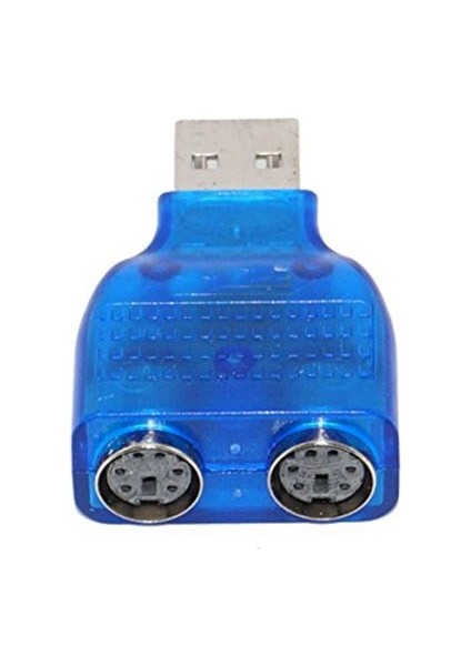 USB To Ps/2 Klavye Mouse Dönüştürücü Adaptör