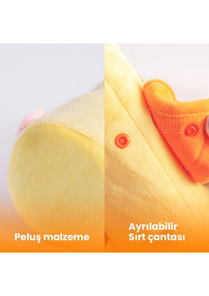 Sevimli Peluş Kalem Kutusu - Açık Pembe (Yurt Dışından)
