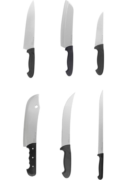 6 Lı Delta Serisi Bıçak Set