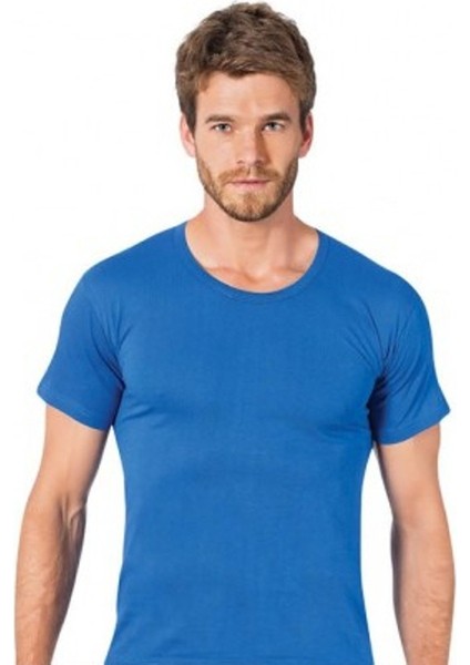 Erkek 3 Lü Paket 02 Penye Bisiklet Yaka Fanila