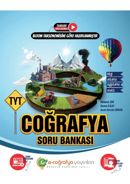 E-Coğrafya Yayınları TYT Coğrafya Soru Bankası