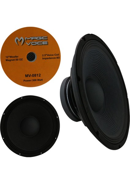 Magıcvoıce MV-0812 Yedek Hoparlör 30CM (MV-3412 Için) * König K-1512