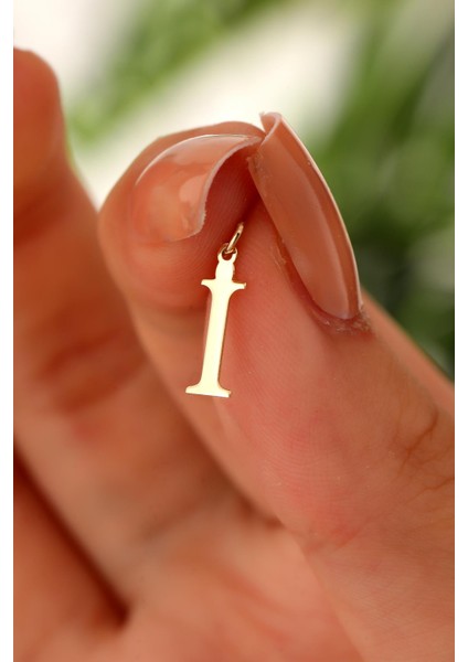 14 Ayar Altın I Harfi Harf Kolye Ucu fiyatları