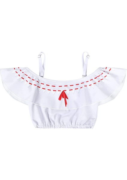 Kız Çocuk Bikini Mayoları Encanto Luisa Yüzme Suit (Yurt Dışından)