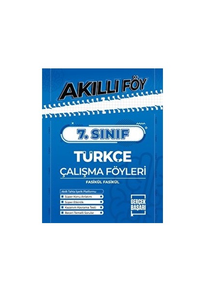 7. Sınıf Türkçe Akıllı Föy