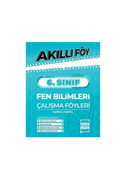 6. Sınıf Fen Bilimleri Akıllı Föy