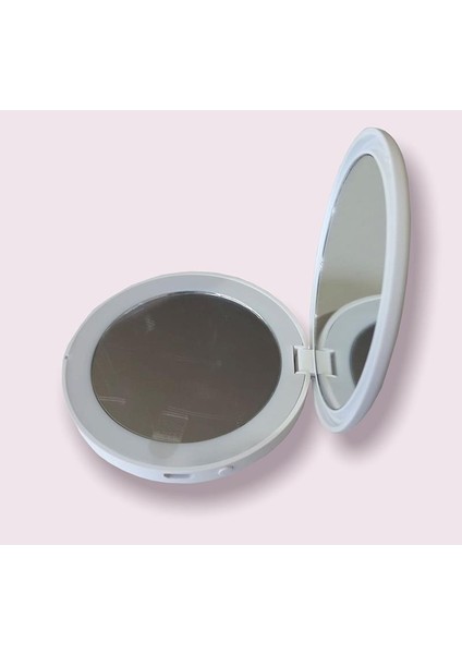 LED Işıklı Mini Cep Makyaj Aynası Katlanabilir fırsatları