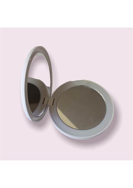 LED Işıklı Mini Cep Makyaj Aynası Katlanabilir indirimleri