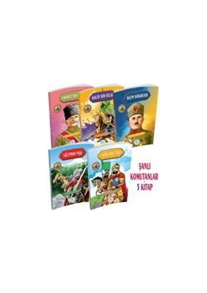 Şanlı Komutanlar Serisi (5 Kitap Takım)