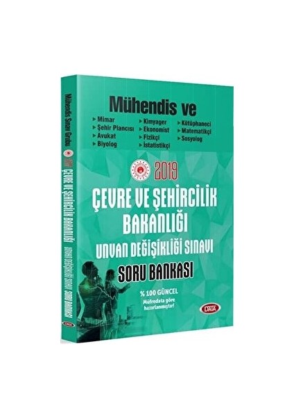 Çevre ve Şehircilik Bakanlığı Unvan Değişikliği Sınavı Mühendislik Grubu Soru Bankası 2019