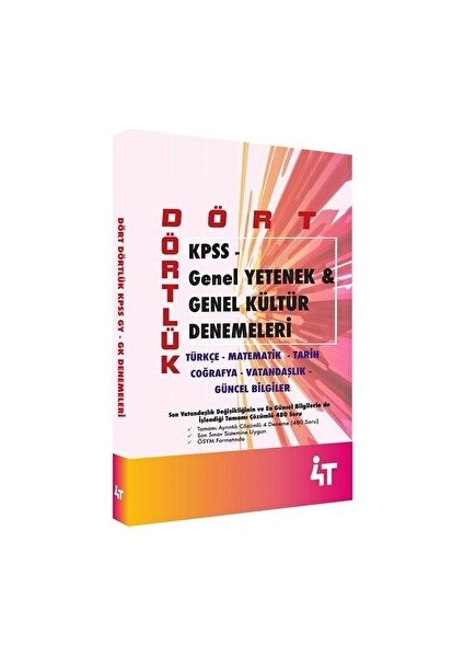 Dört Dörtlük KPSS-B Denemeleri